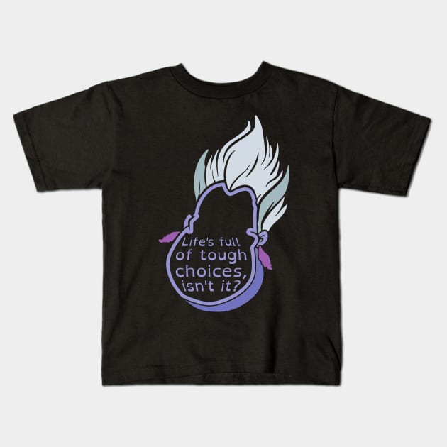 Ursula - Villains Quotes Kids T-Shirt by MIST3R